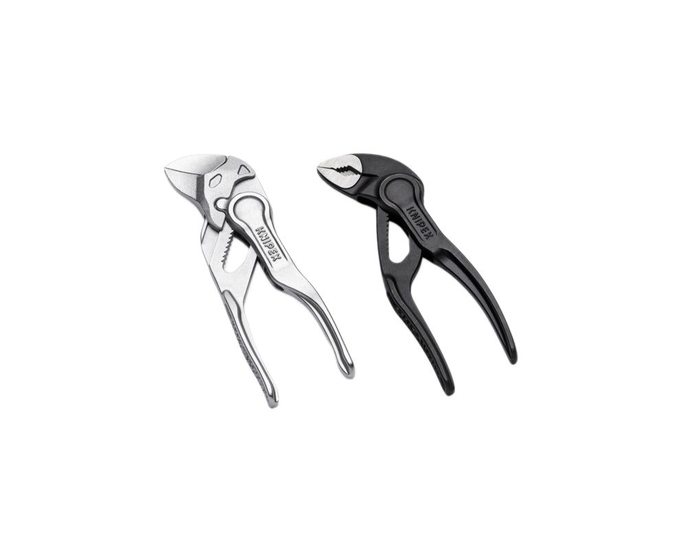 KNIPEX Mini Pliers Set XS — Cobra & Pliers Wrench with Belt Pouch