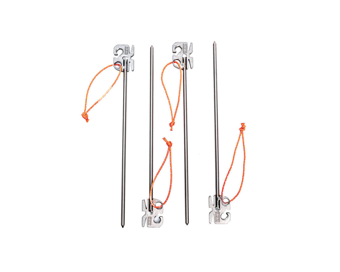 Dirt Dart Titanium Tent Stakes
