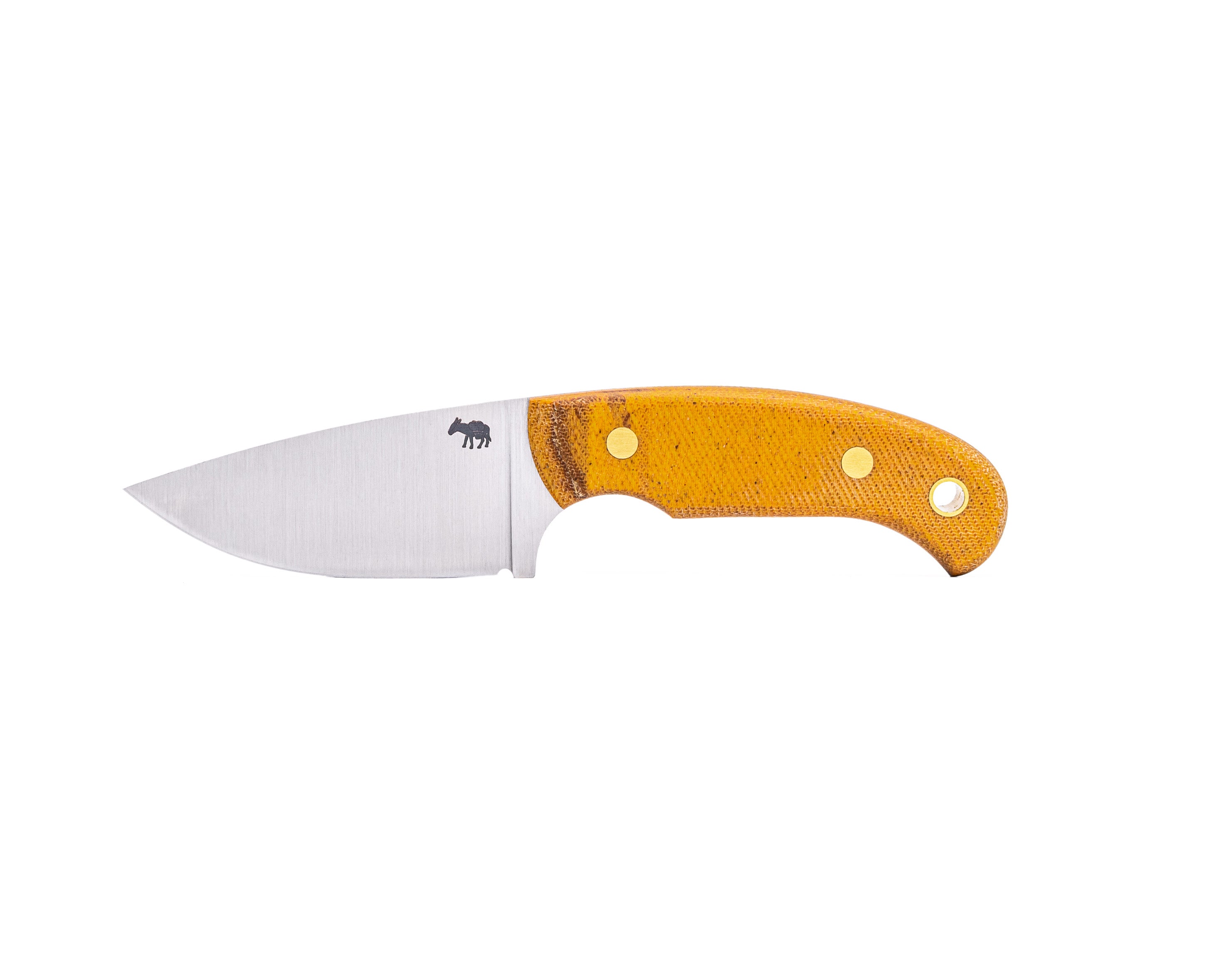 Carry Commission Camp Mule — A2 Fixed Blade, Natural Micarta | LT