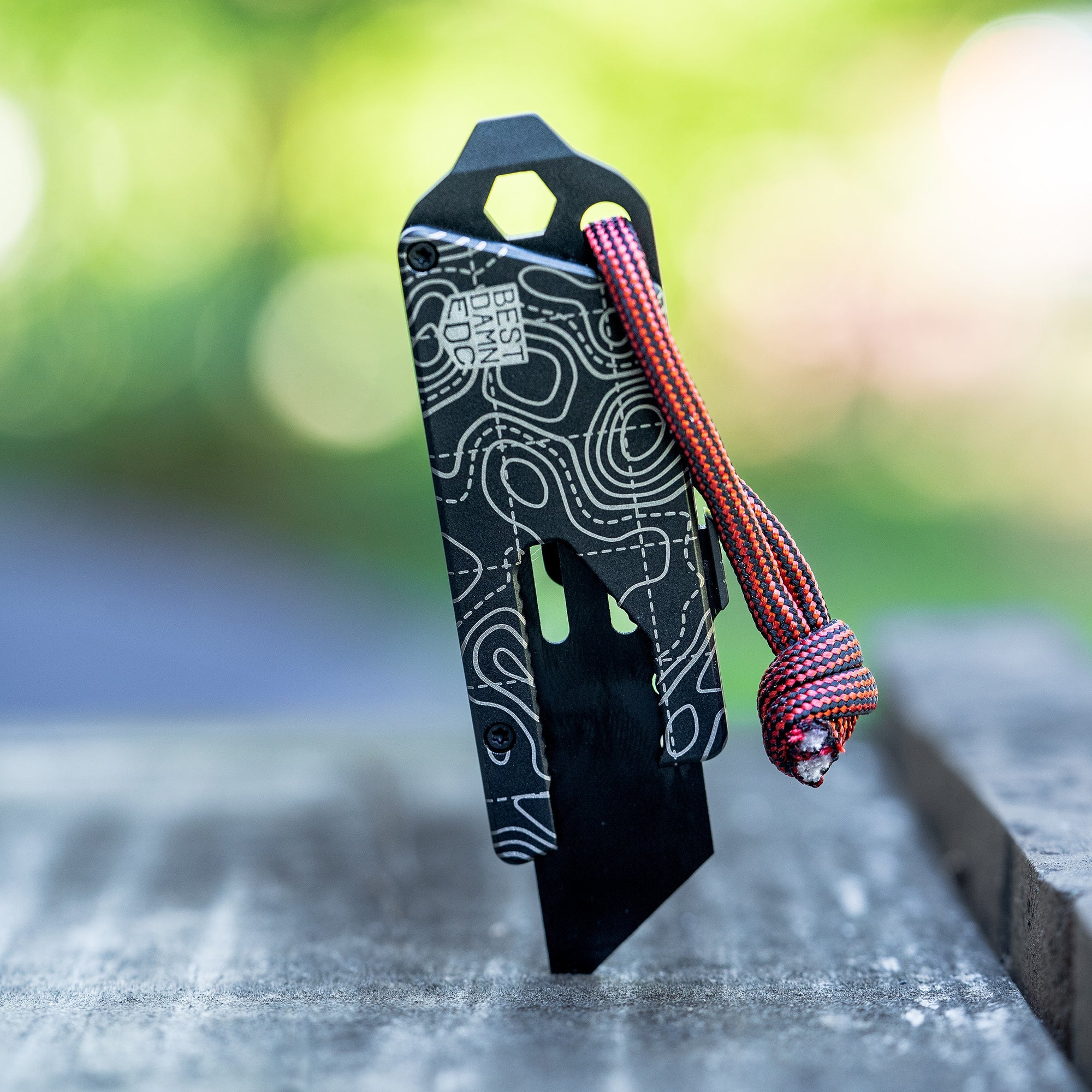 Best Damn EDC Topo TPT Slide