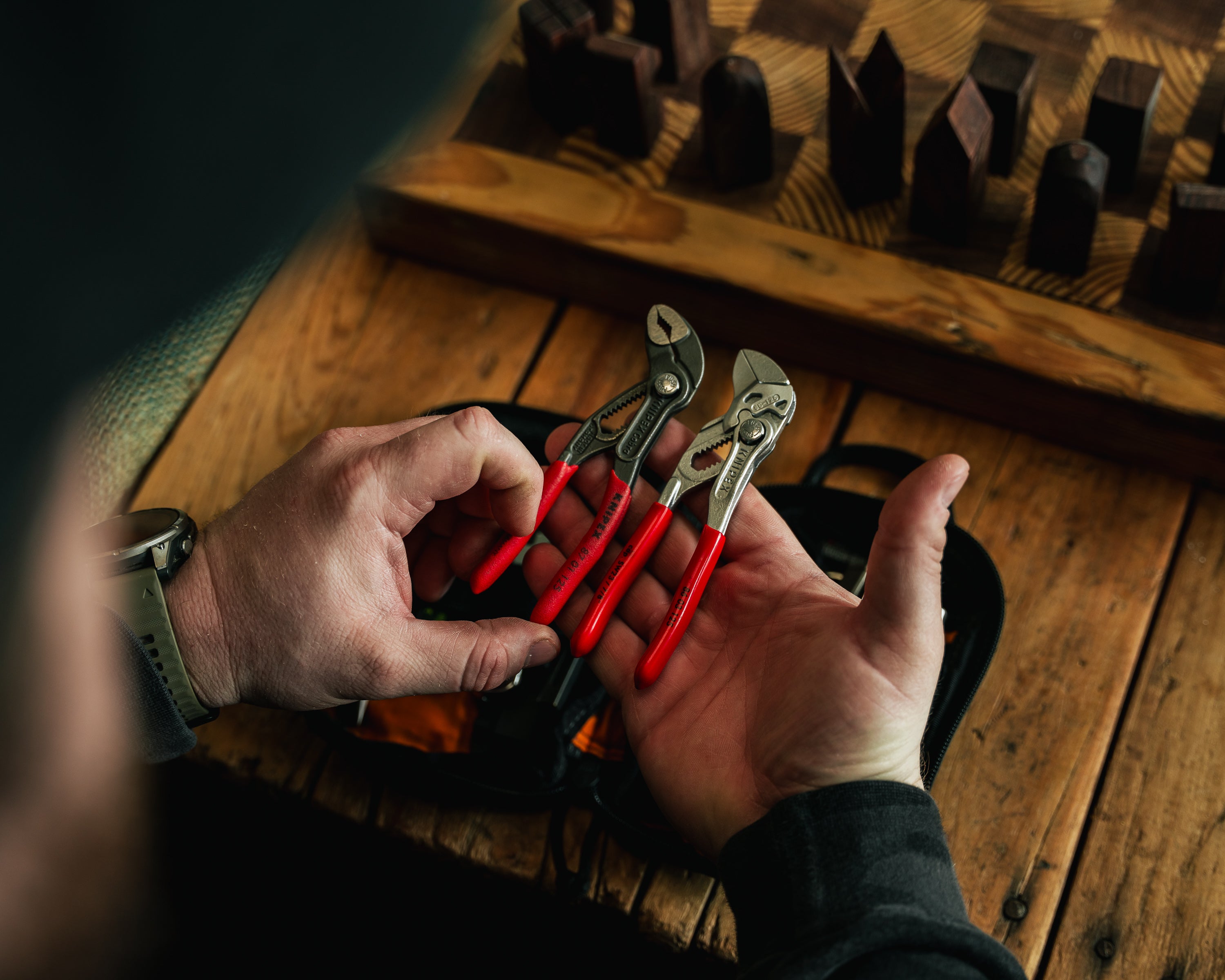 KNIPEX 5" Mini Pliers Wrench