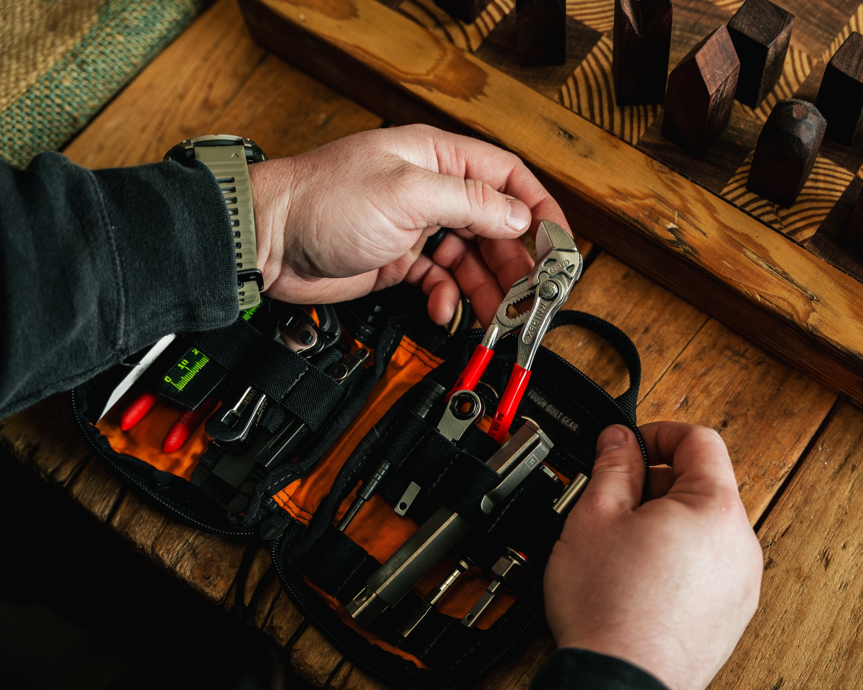KNIPEX 5" Mini Pliers Wrench