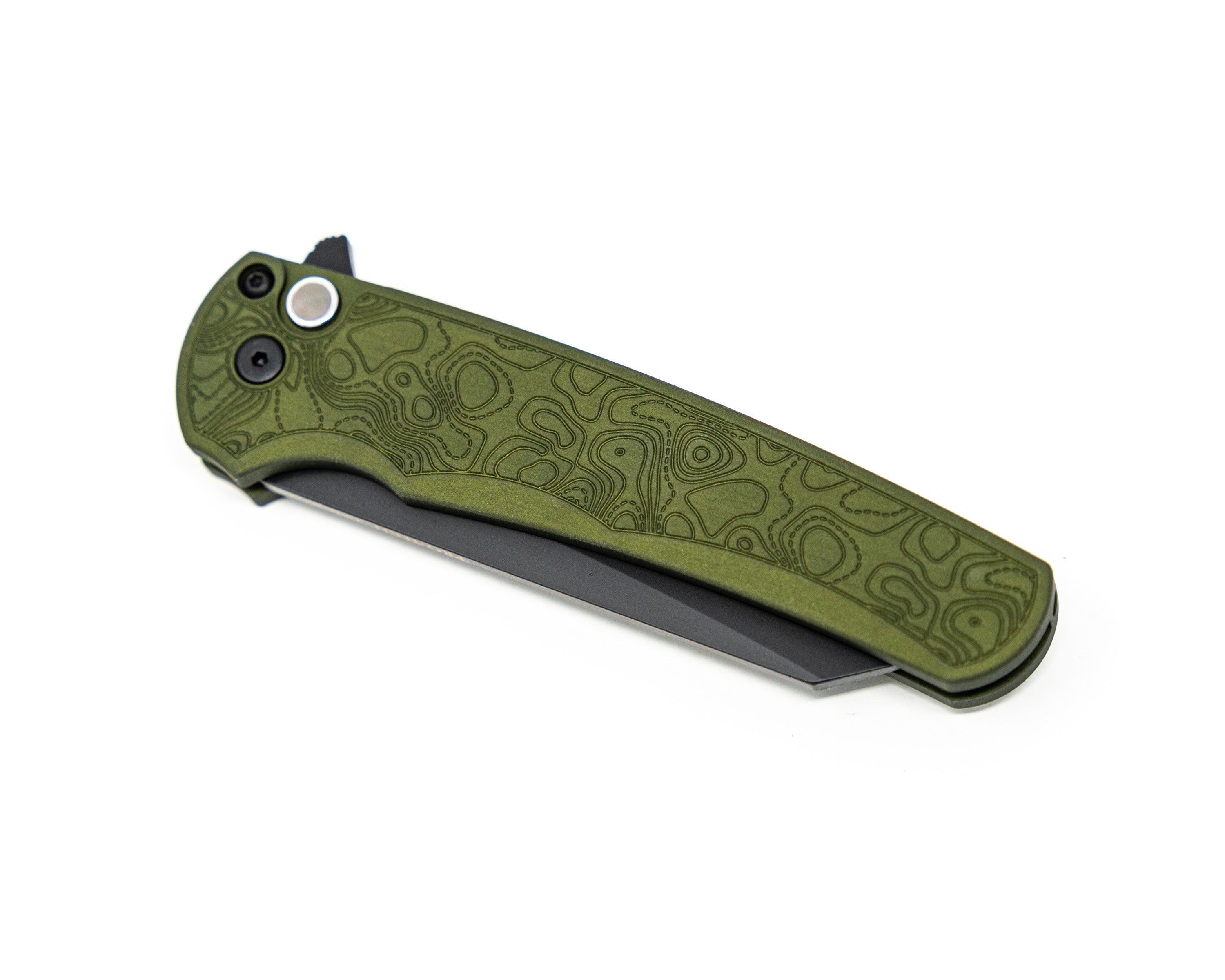 Pro-Tech Malibu Green Topo Side View