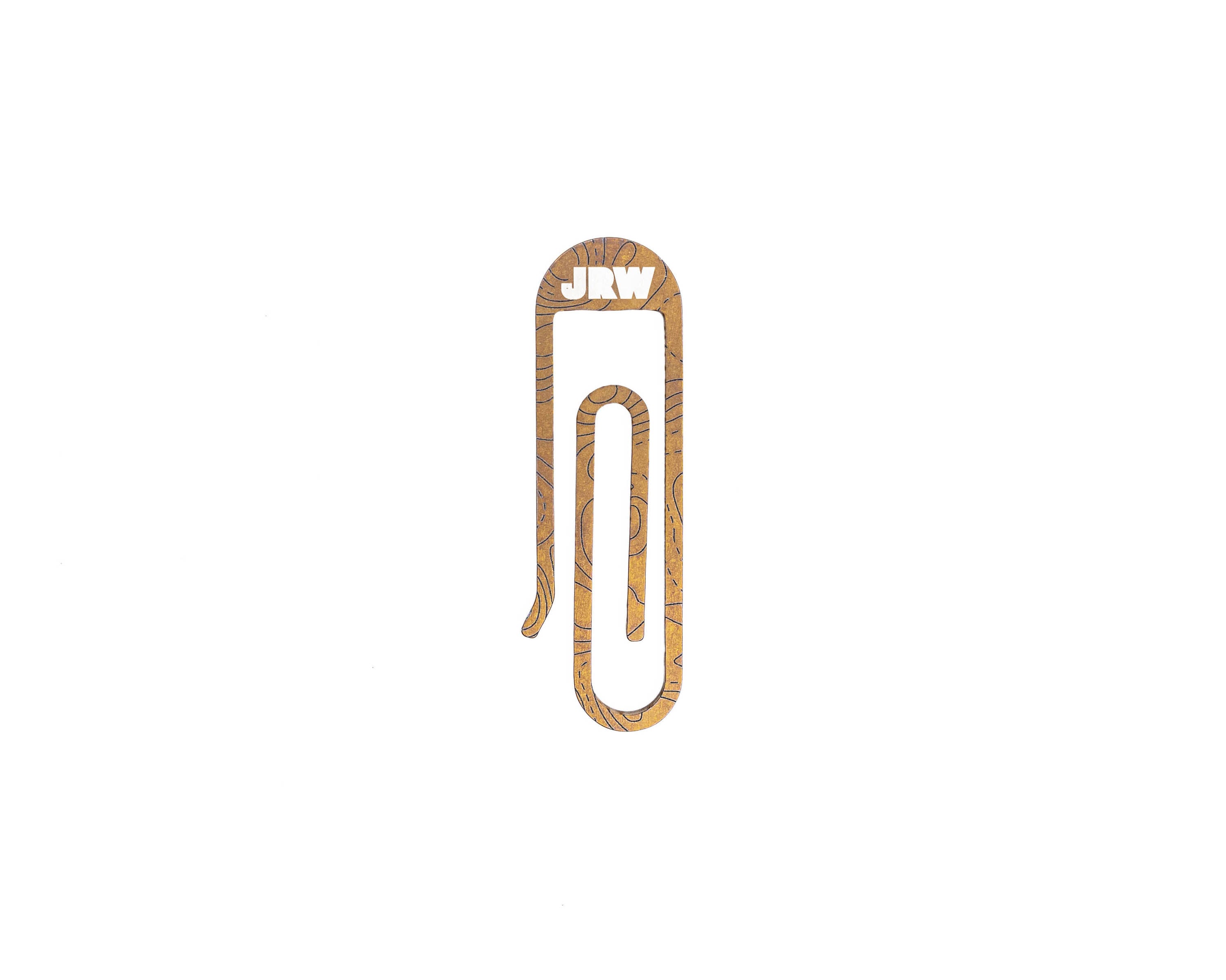 Carry Commission x JRW Gear Topo Tough Clip – Titanium & Brass Key