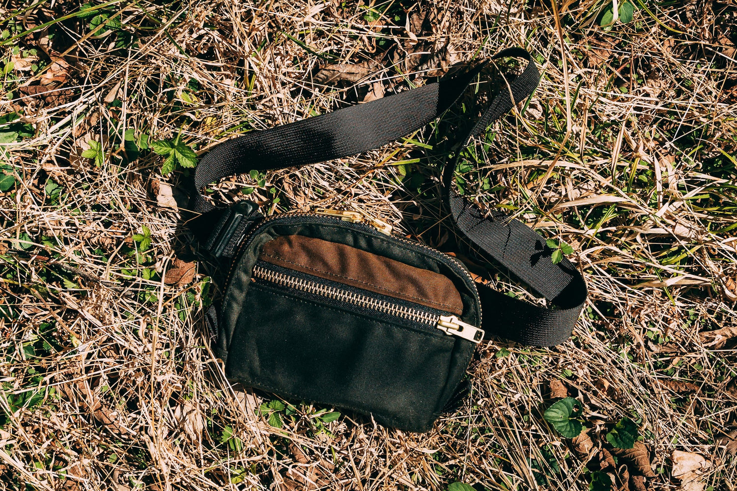 Waxed Canvas Belt Bag