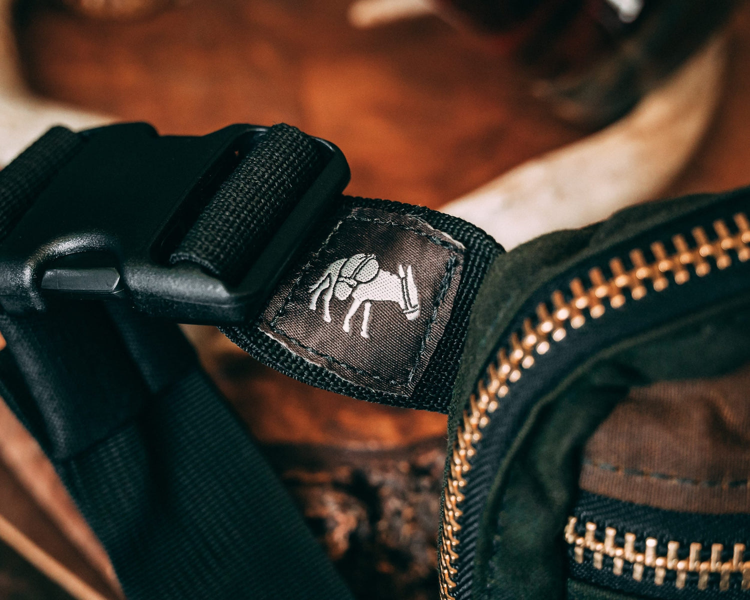 Waxed Canvas Belt Bag