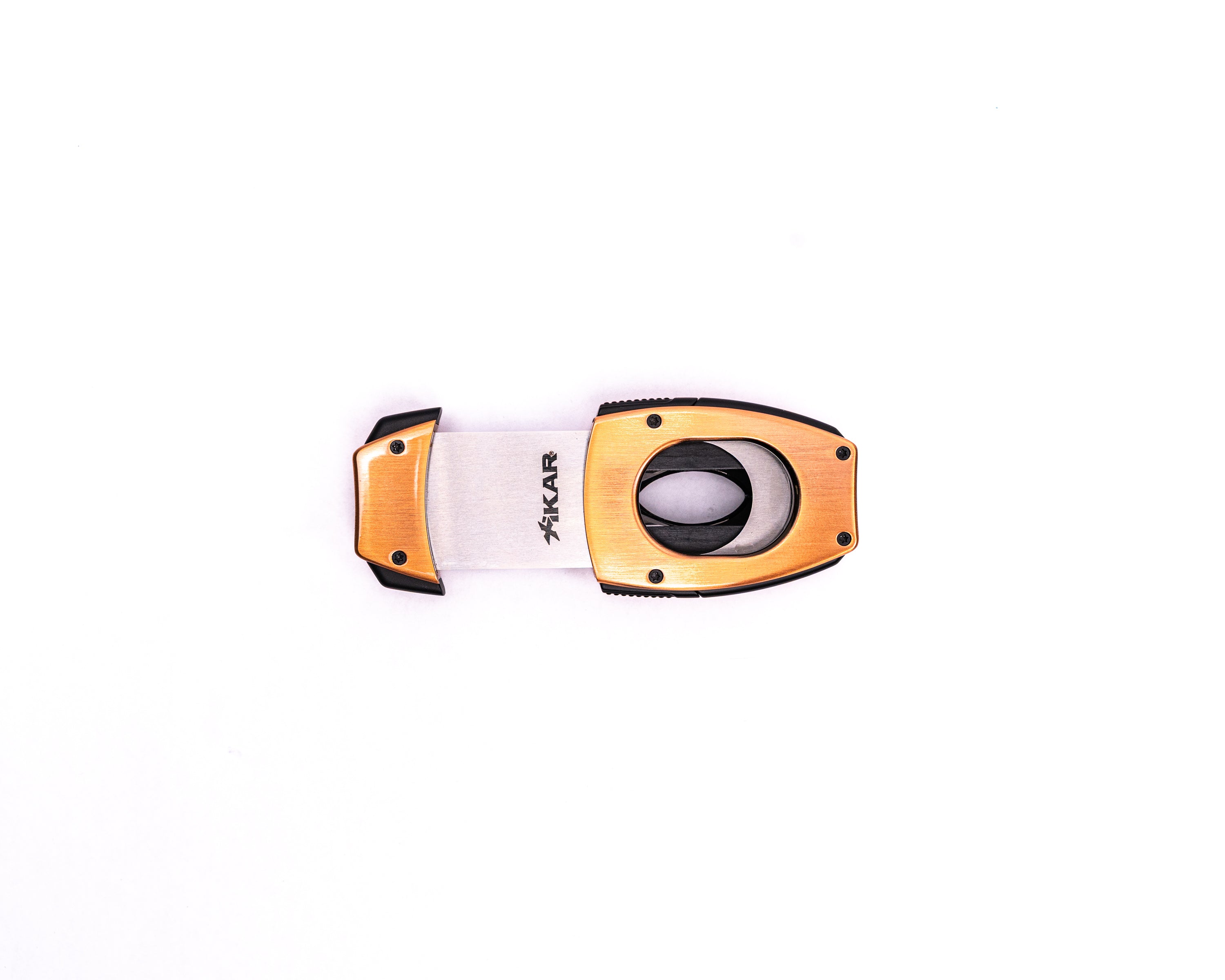XIKAR Flip Dual Cigar Cutter — Bronze, V-Cut & Straight Cut