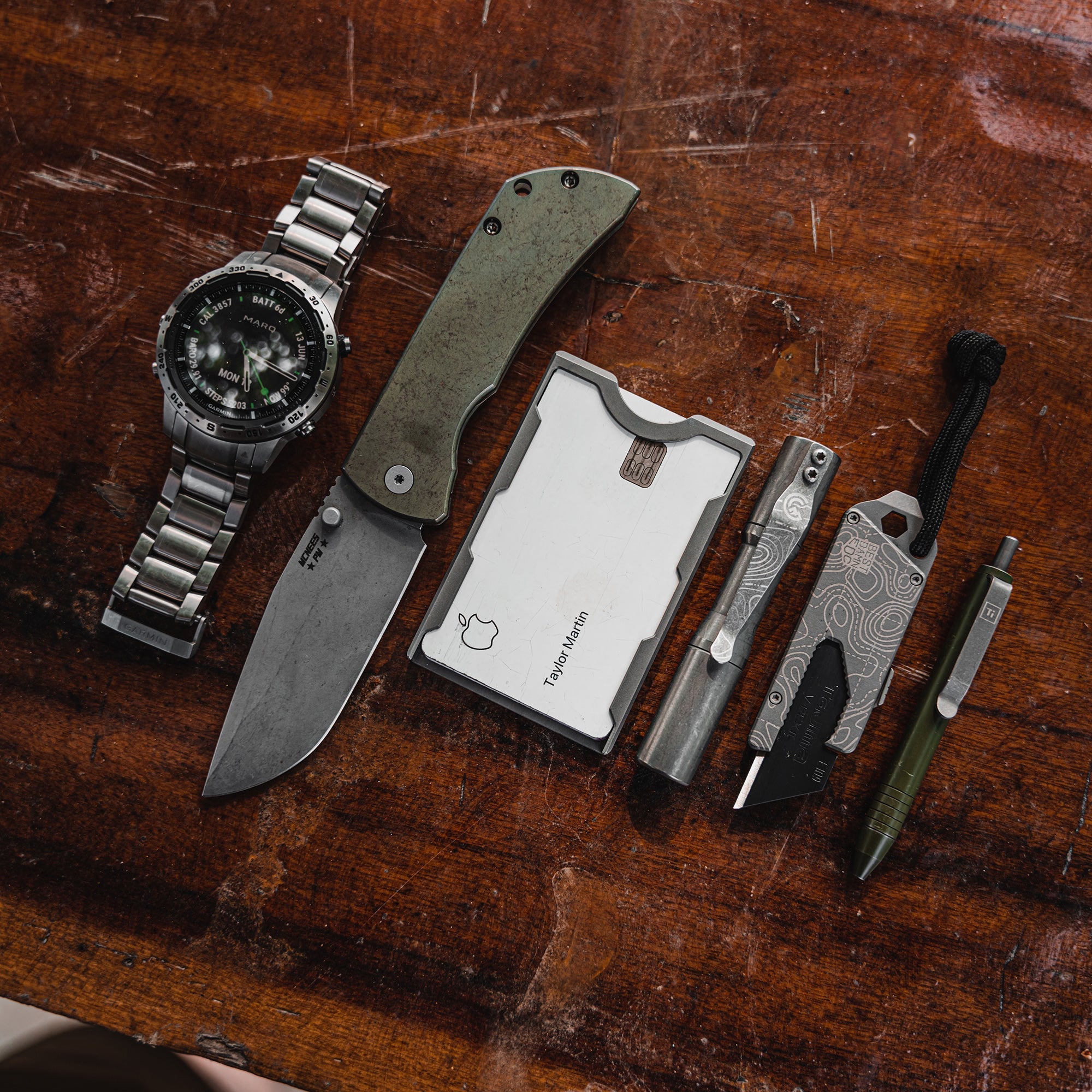 Best Damn EDC Topo TPT Slide