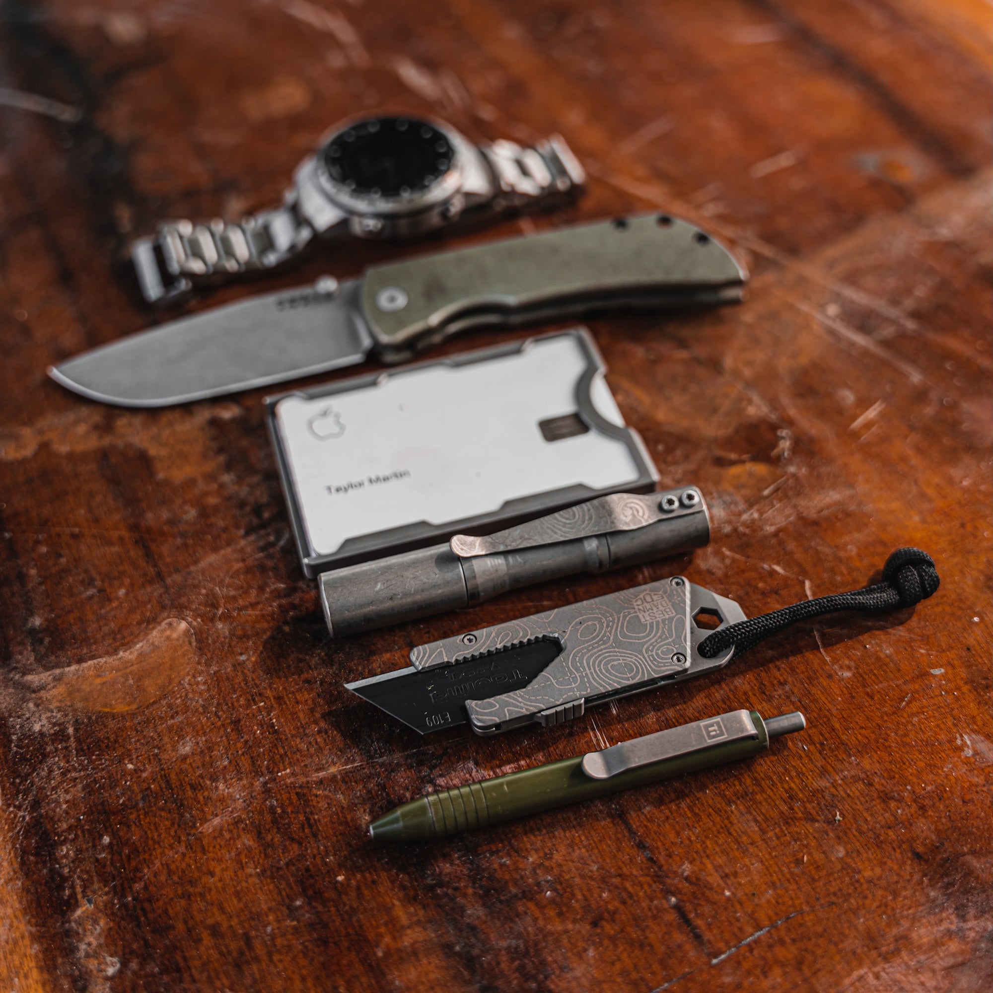 Best Damn EDC Topo TPT Slide