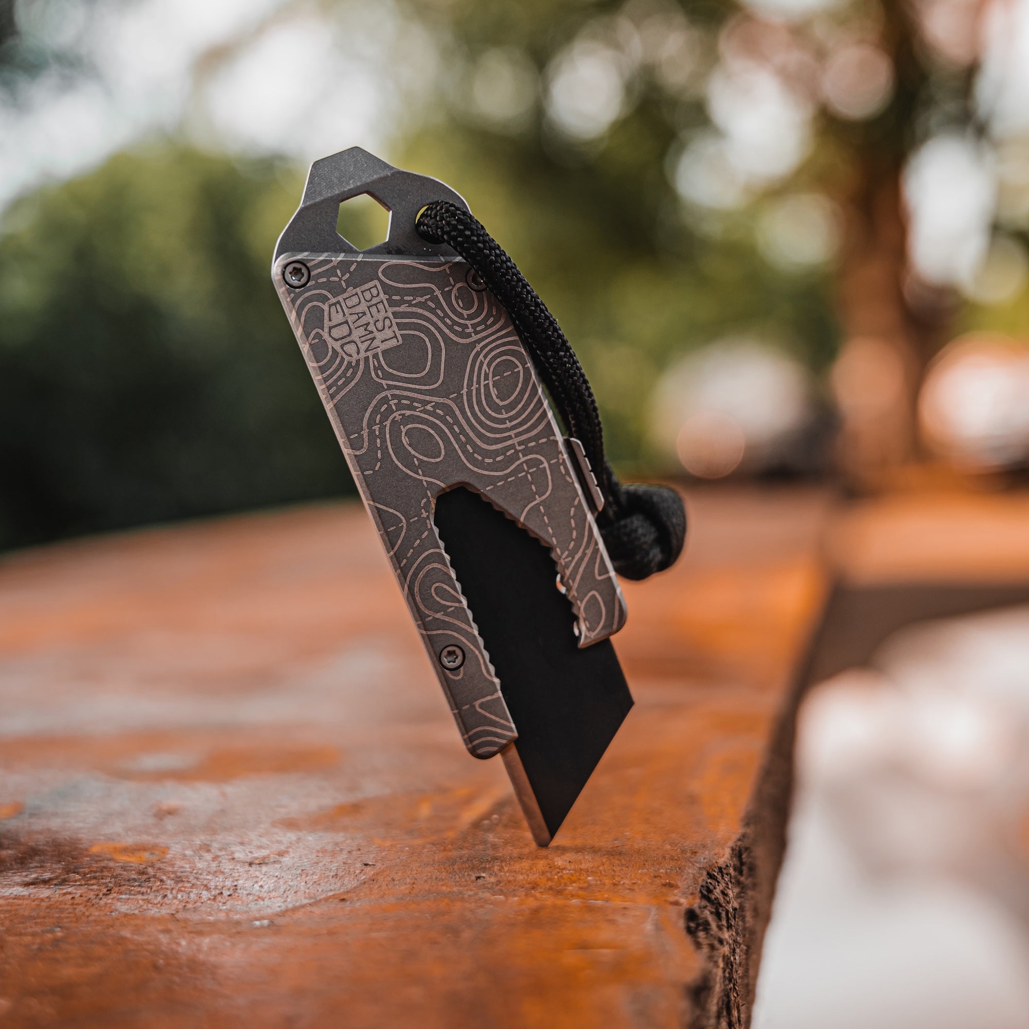 Best Damn EDC Topo TPT Slide