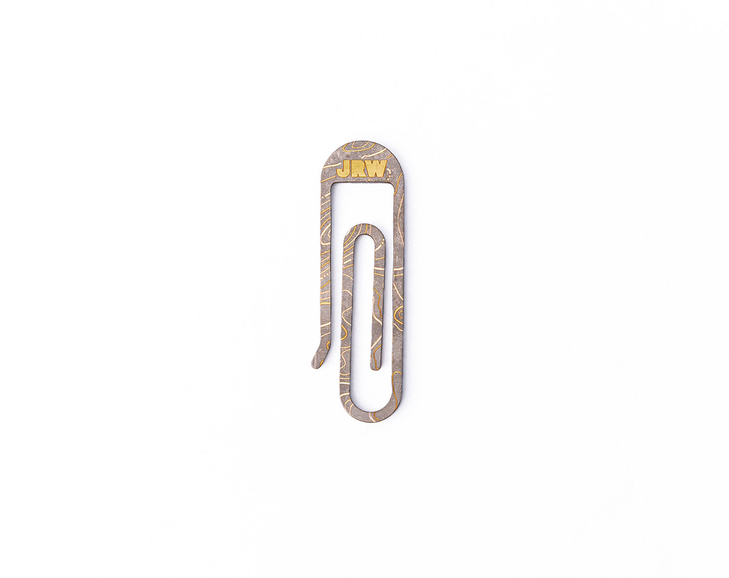 Carry Commission x JRW Gear Topo Tough Clip Tank – Titanium Key Clip