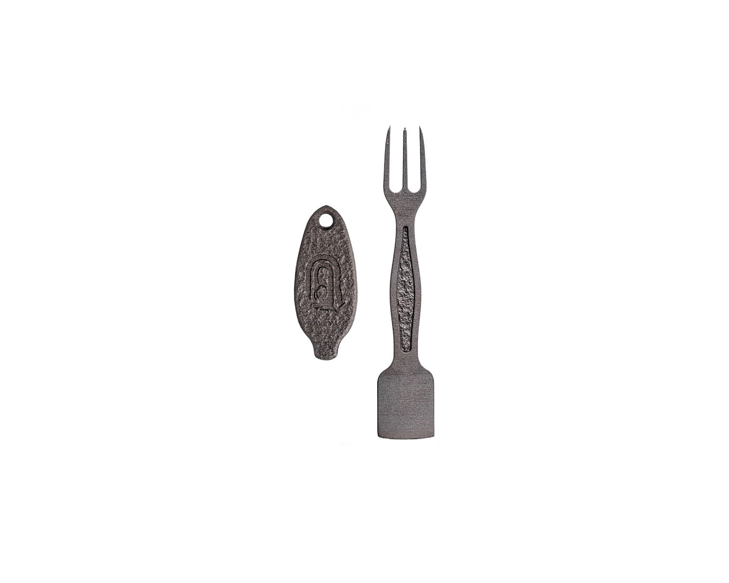 Titanium Spork Keychain