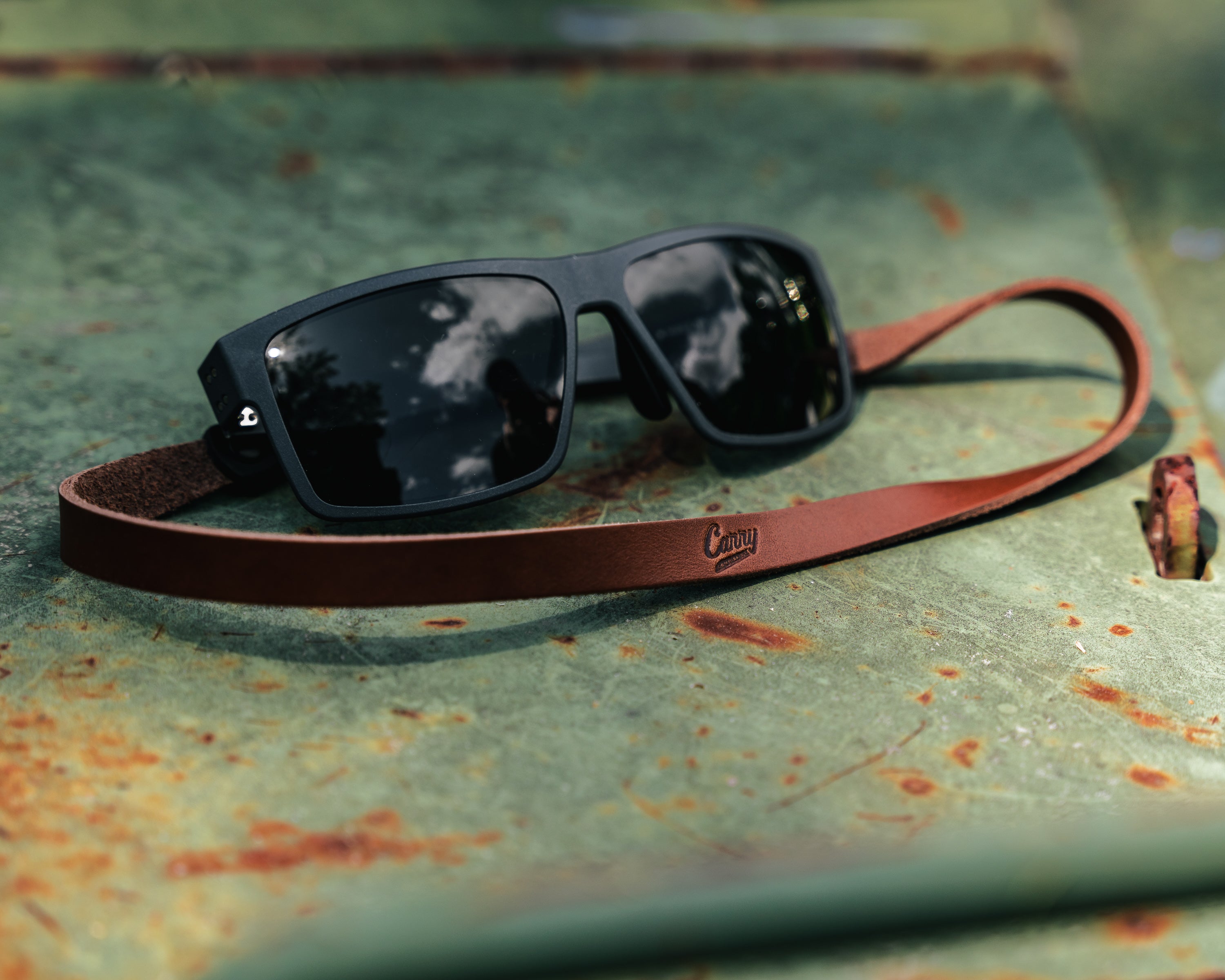CC Wildr Goods Co. Leather Sunglass Strap