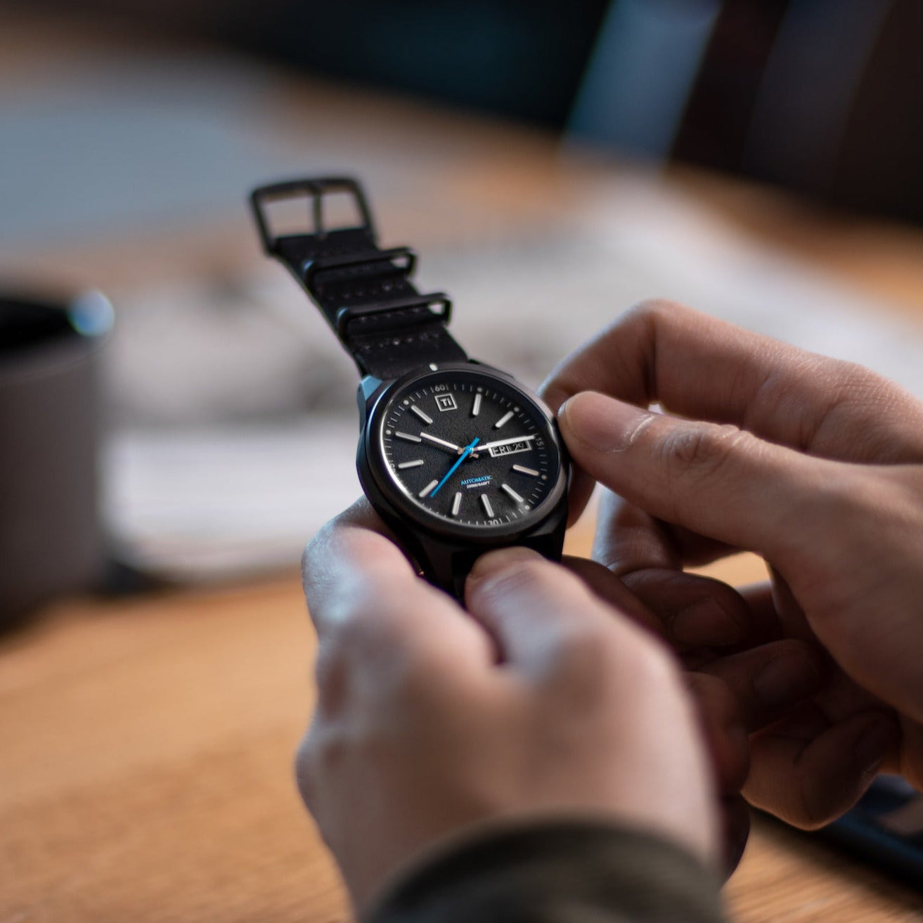 Ti Field Watch Automatic Black