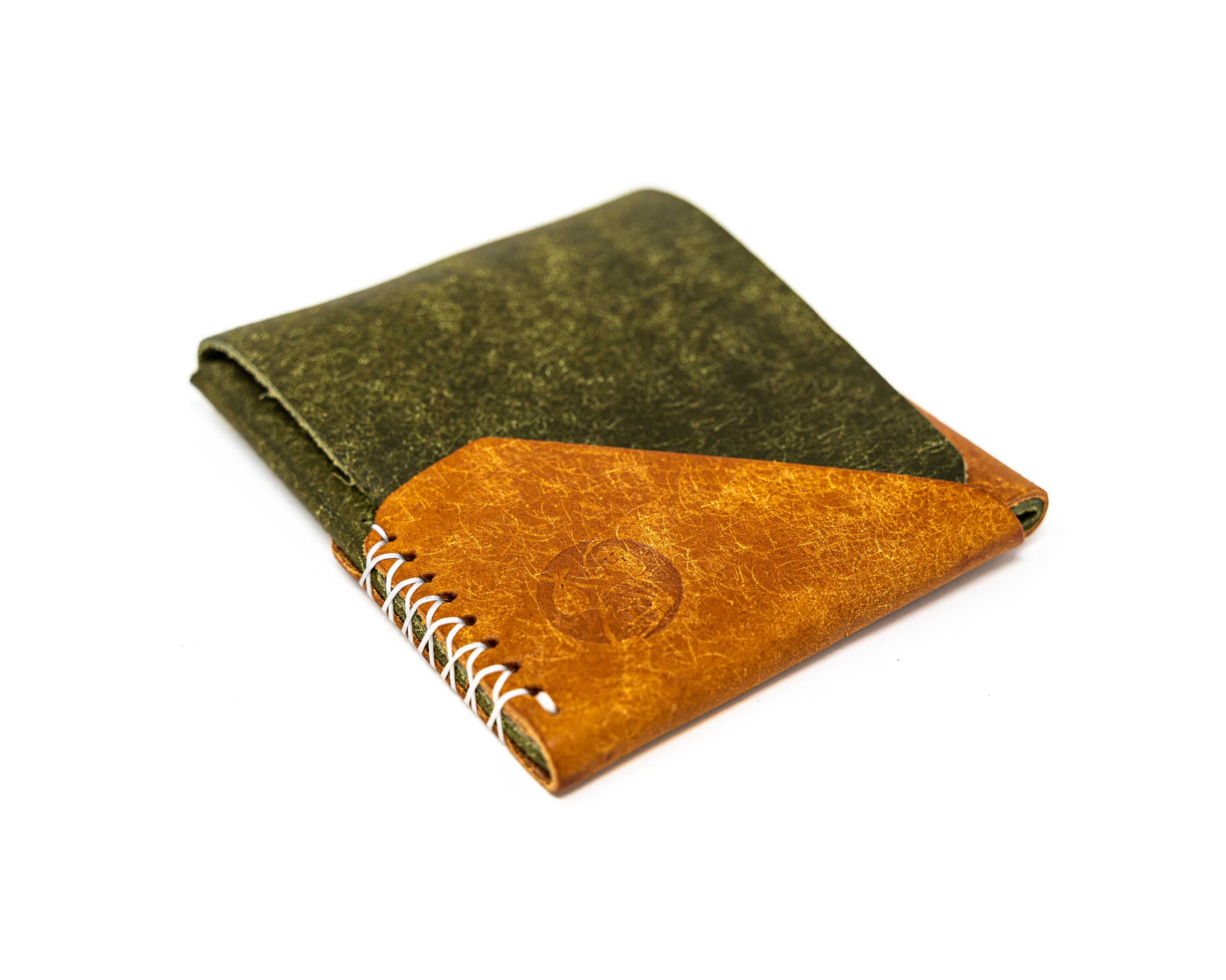 Carry Commission / Open Sea Leather Houbei 2.0 overhead side / bottom view on white background