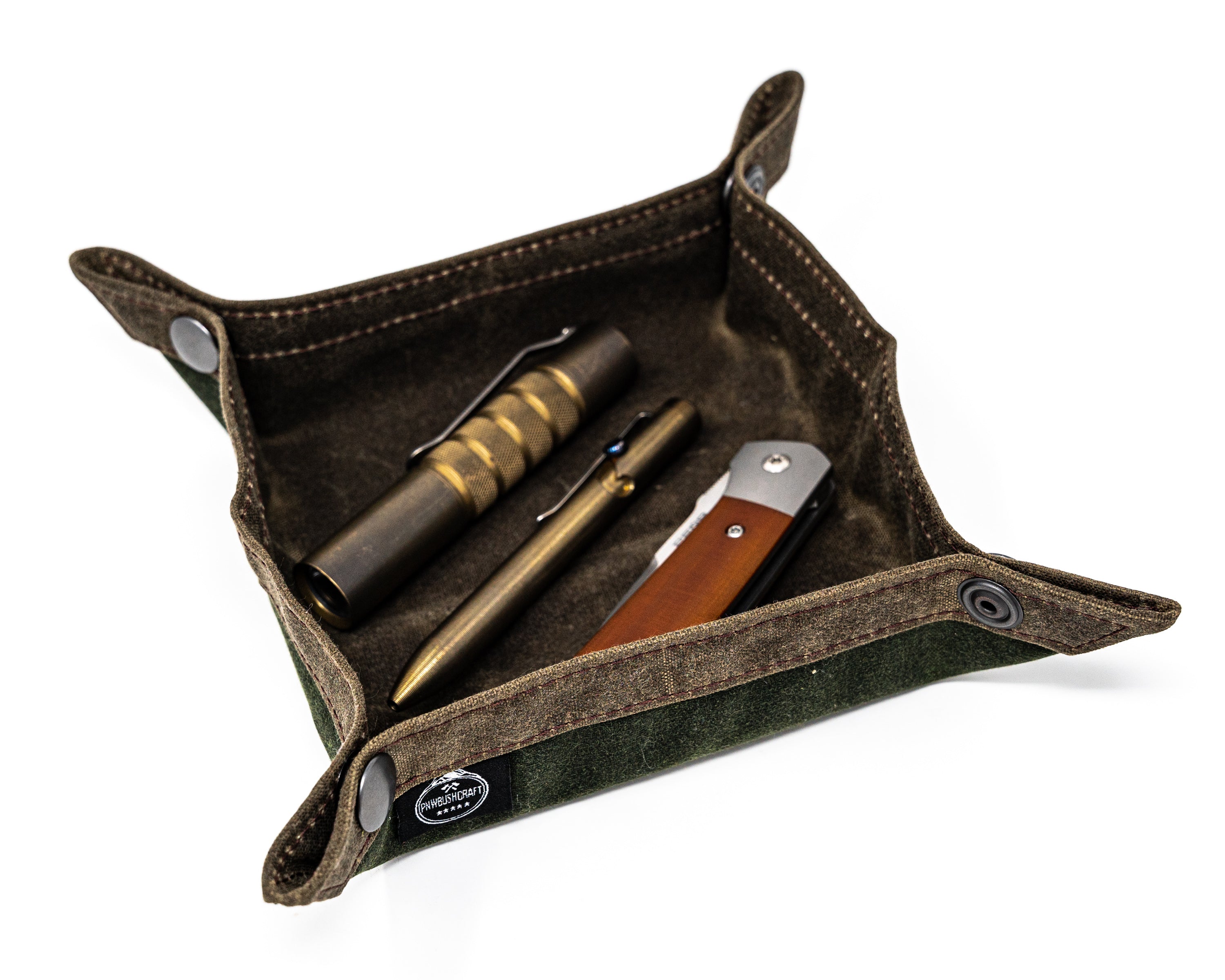 Waxed Canvas Travel Tray