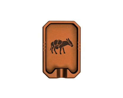 Vice Hardware CC Ass Tray — Laser-Engraved Aluminum, Carry Commission Exclusive