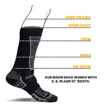 Heavy Bison Work Sock
