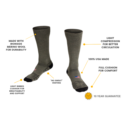 Boot Wool Work Sock