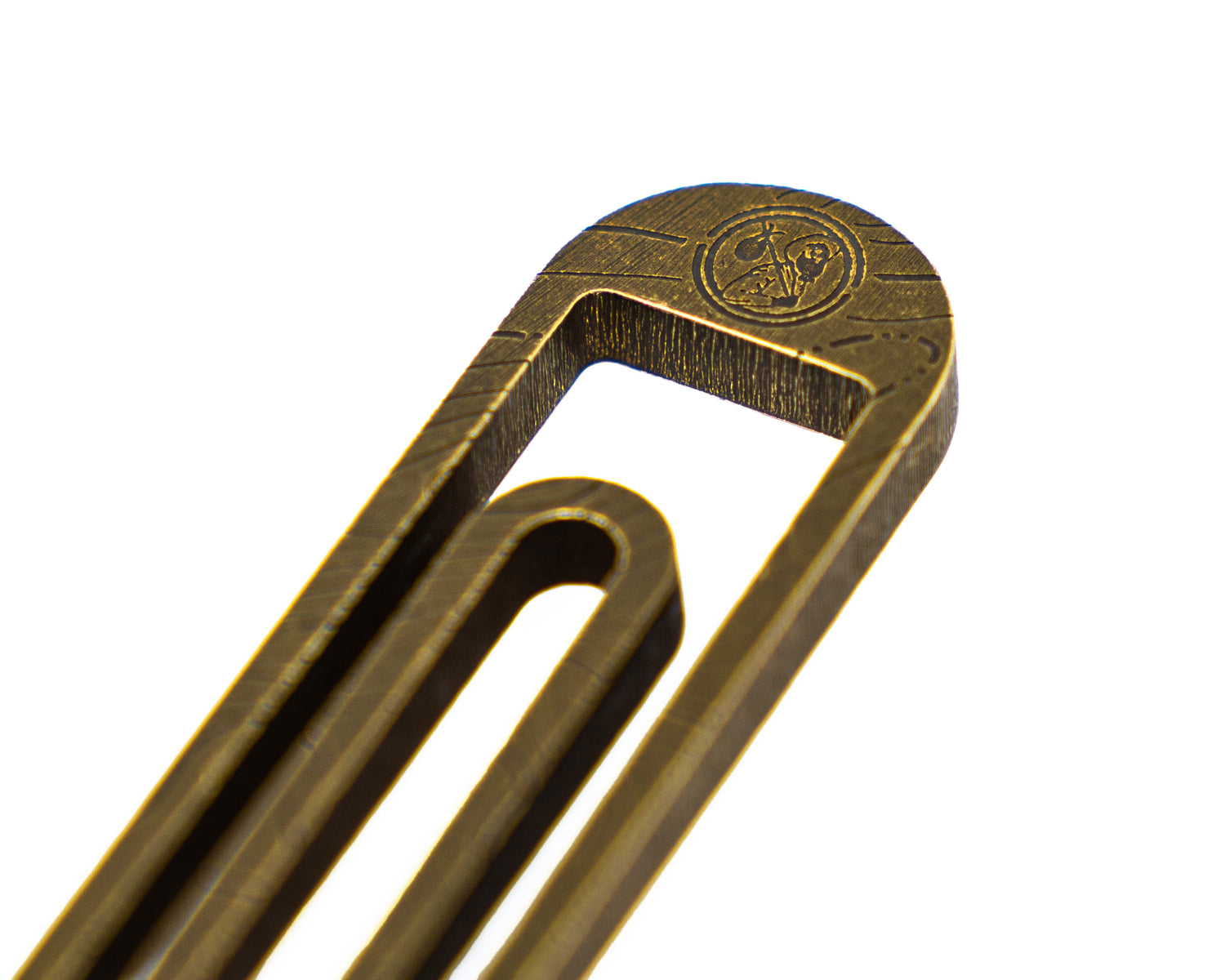 jrw gear tough clip Carry Commission x JRW Gear Topo Tough Clip – Titanium & Brass Key Clip