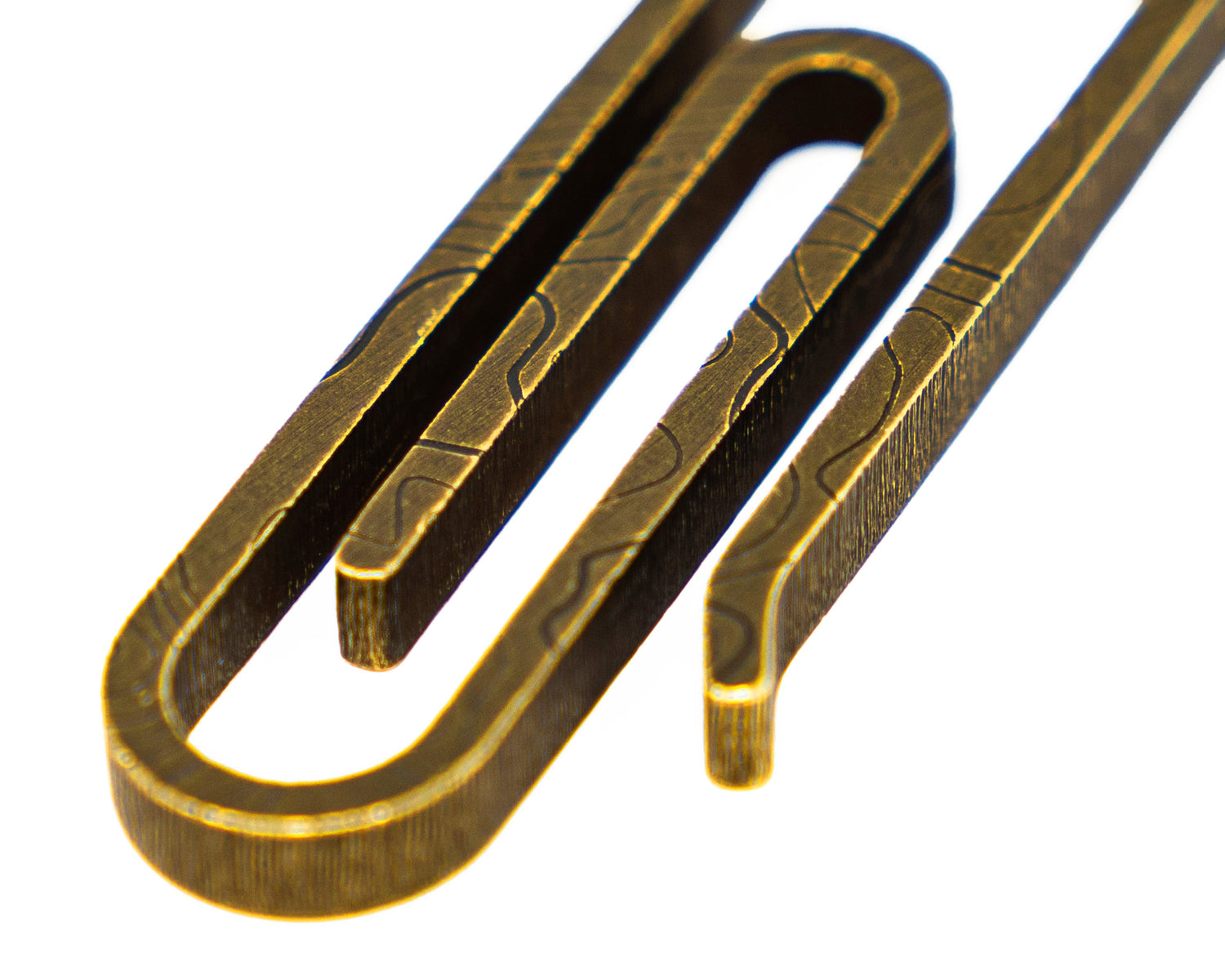 jrw gear tough clip Carry Commission x JRW Gear Topo Tough Clip – Titanium & Brass Key Clip