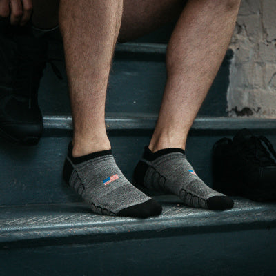 No-Show Wool Work Sock