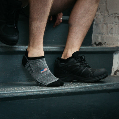 No-Show Wool Work Sock