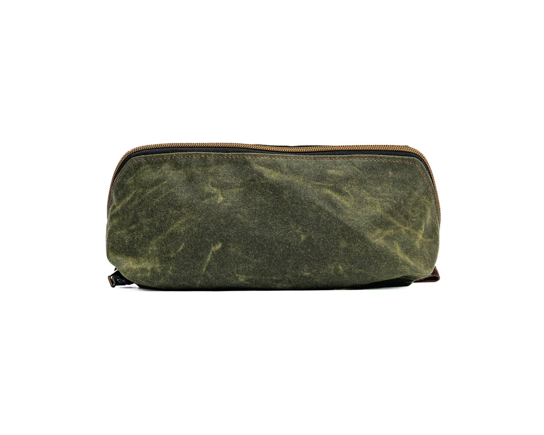 CC Waxed Canvas Dopp Kit