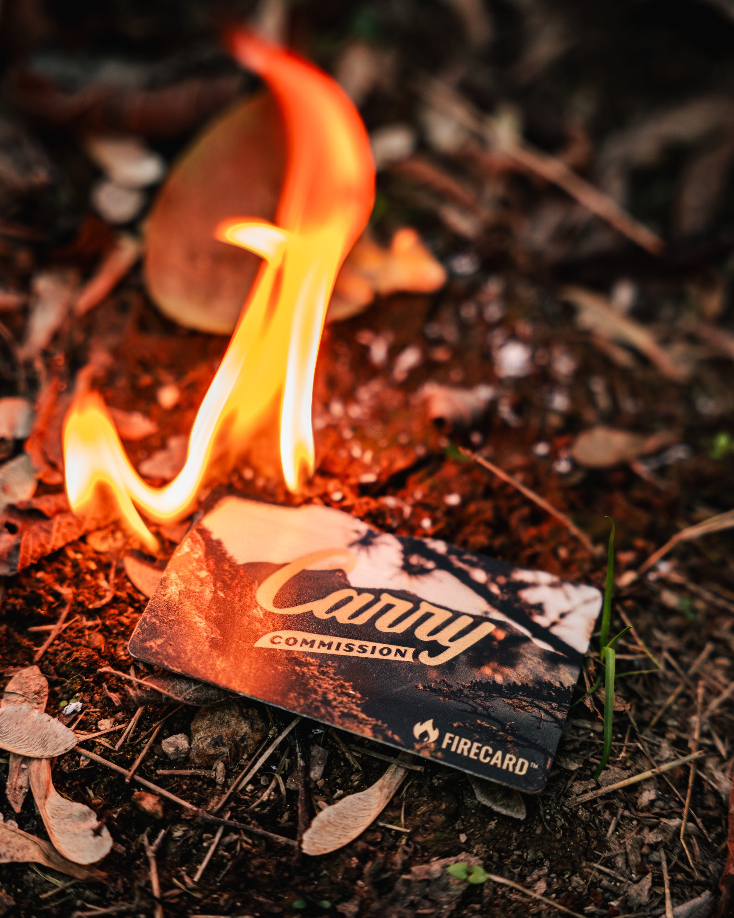 Carry Commission x Wazoo FireCard – Credit Card Fire Starter, 3