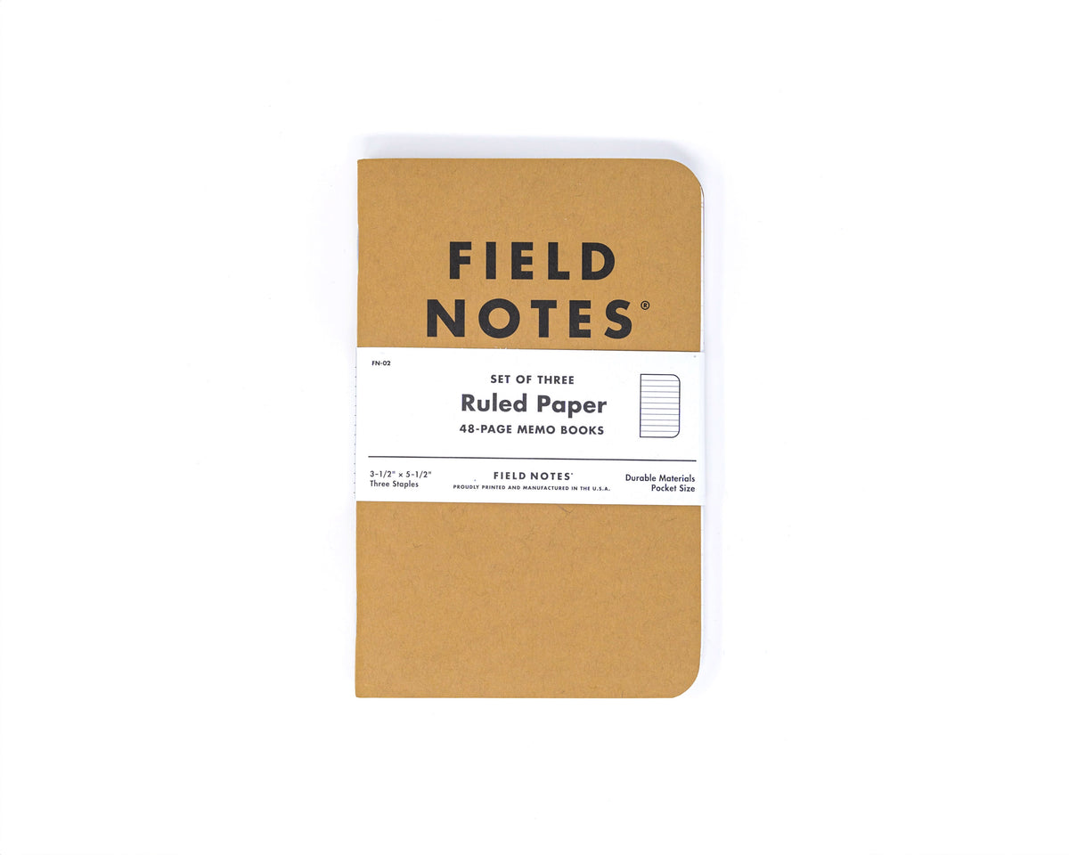 Field Notes Rear Field Notes 3-Pack – Carry Commission