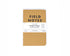 Field Notes Original Kraft 3-Pack – ruled pocket memo books made in the USA