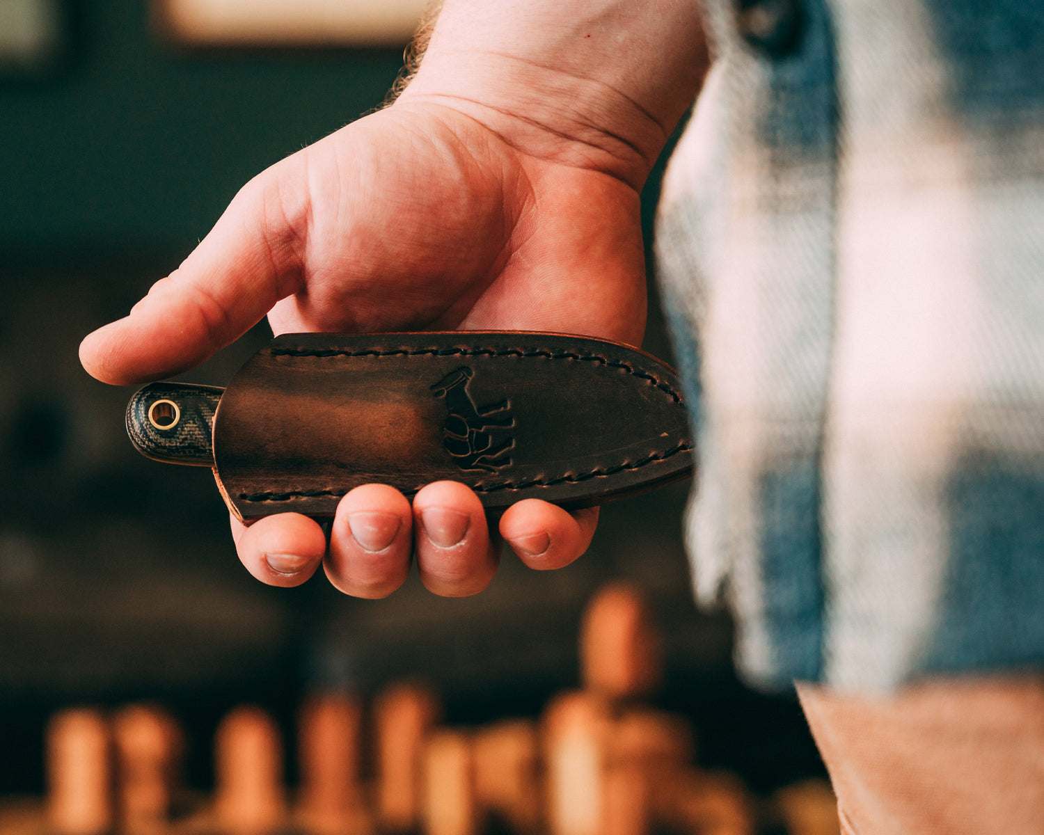 CC Frontier First Leather Pocket Sheath