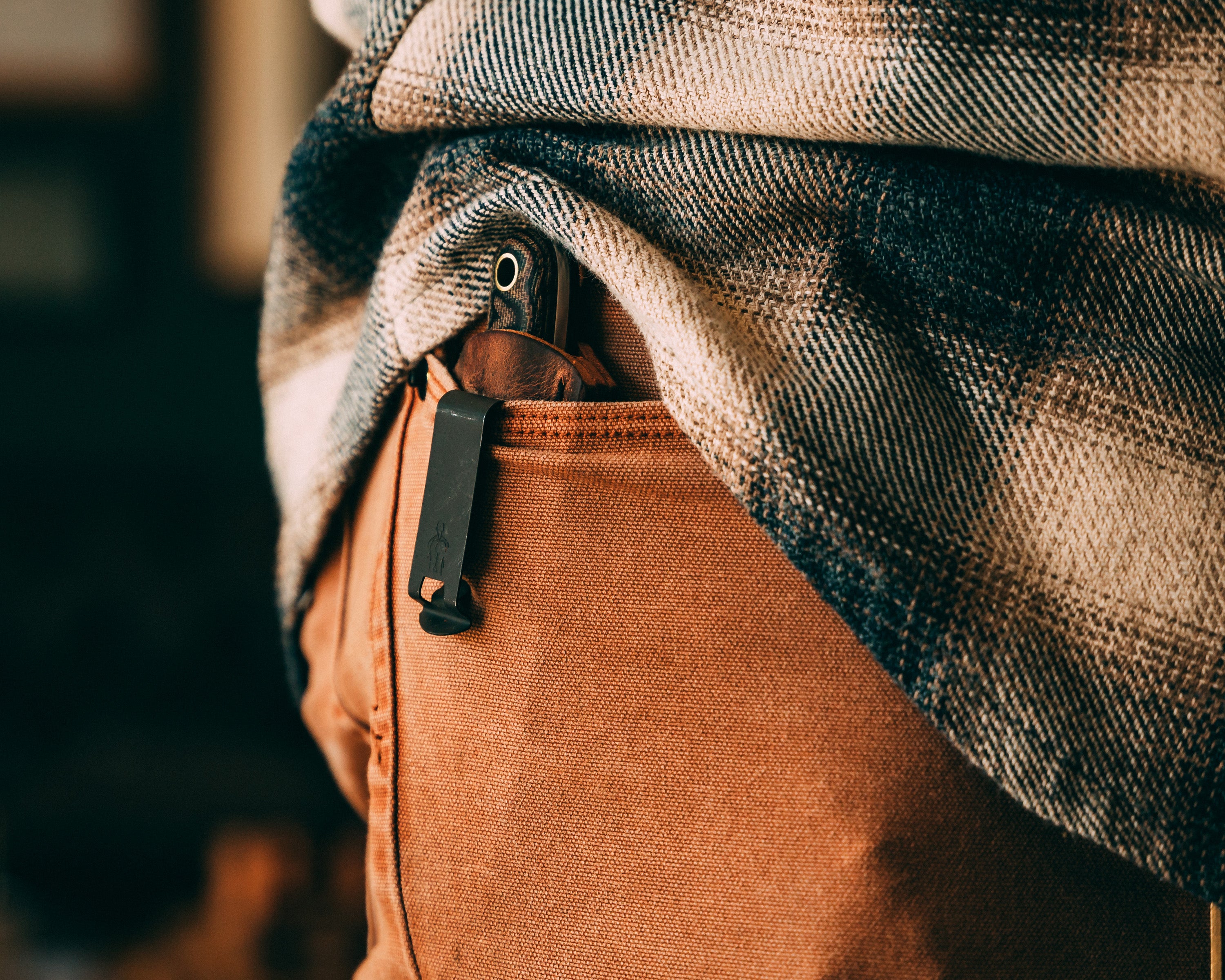 CC Frontier First Leather Pocket Sheath