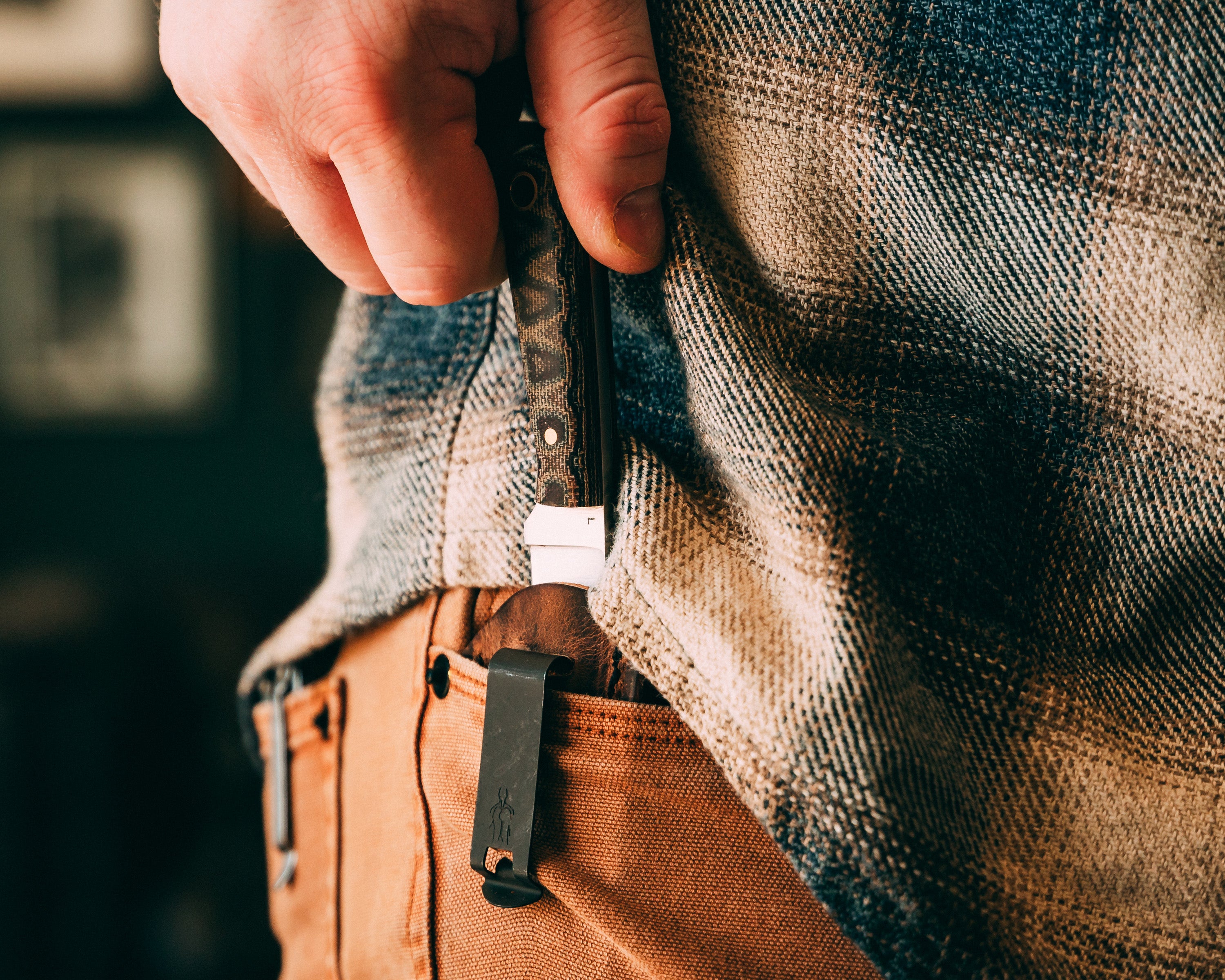 CC Frontier First Leather Pocket Sheath