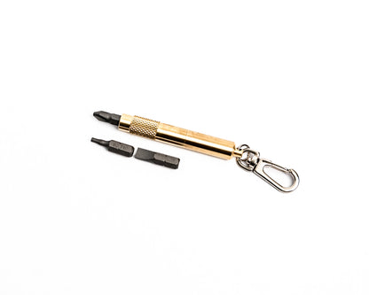Brass Screwdriver Keychain