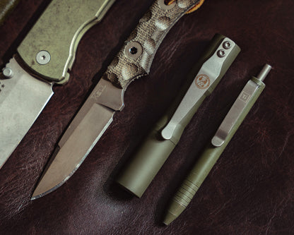 Micro Arcadian Aluminum OD Green Click