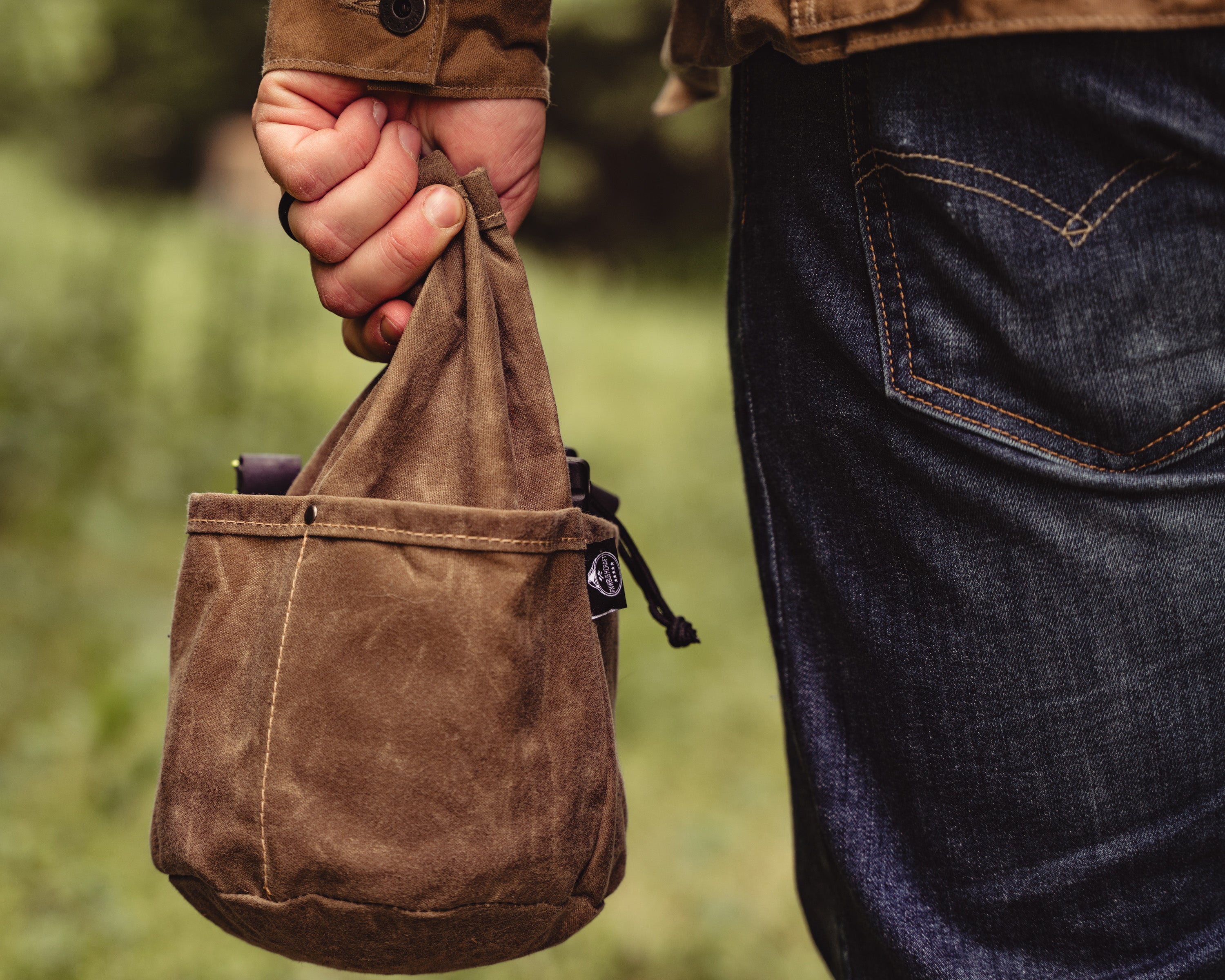 Cedar Bucket Bag