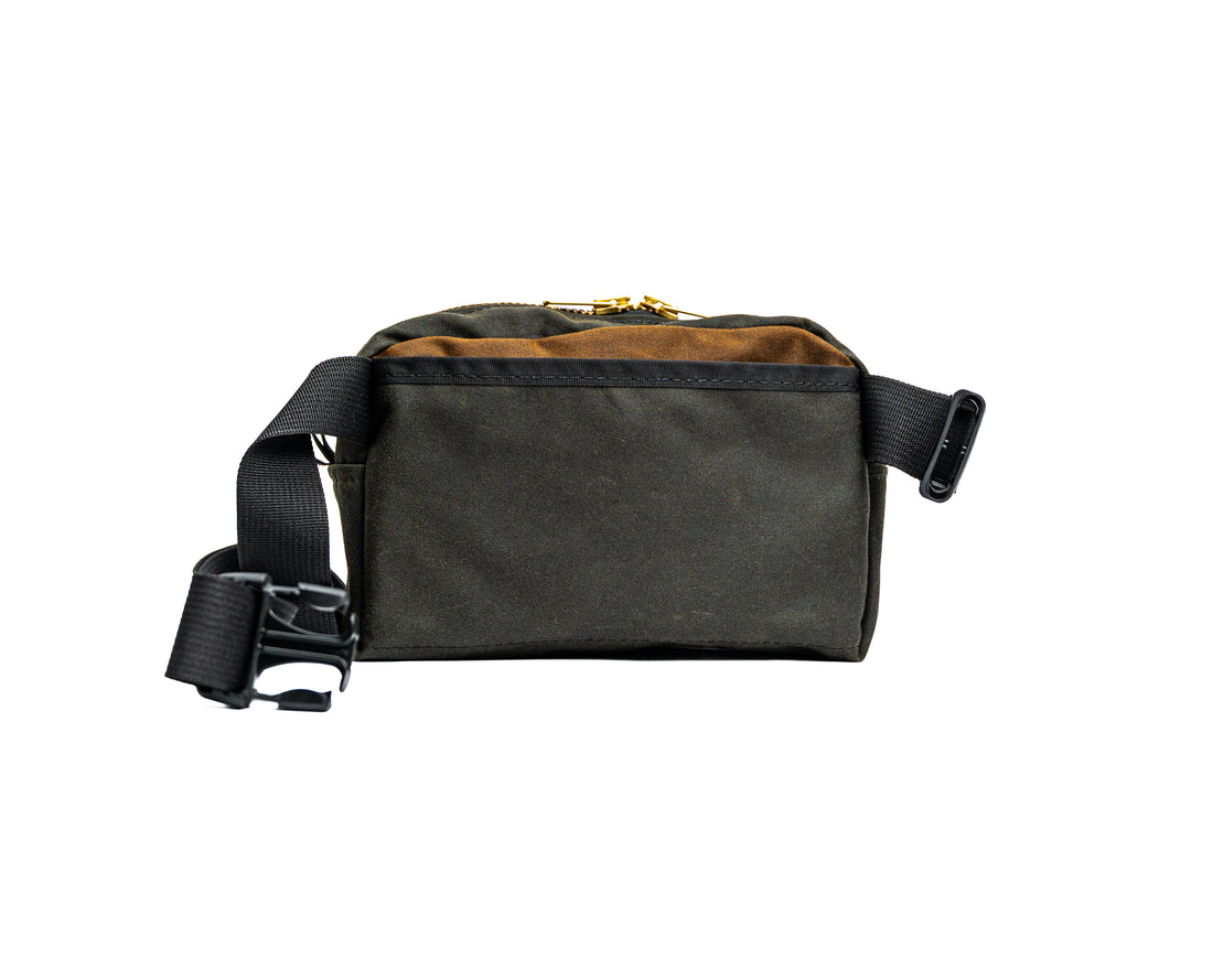 Waxed Canvas Belt Bag XL