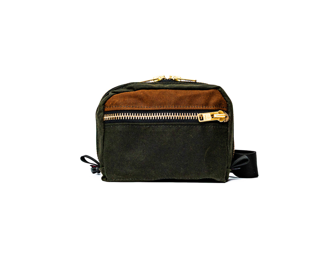Waxed Canvas Belt Bag