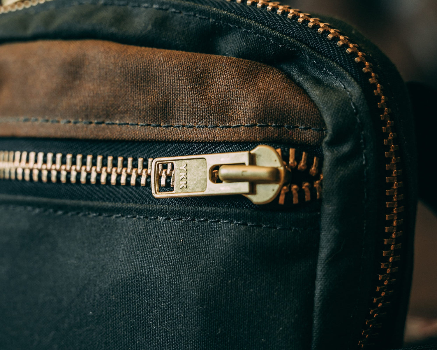 Waxed Canvas Belt Bag