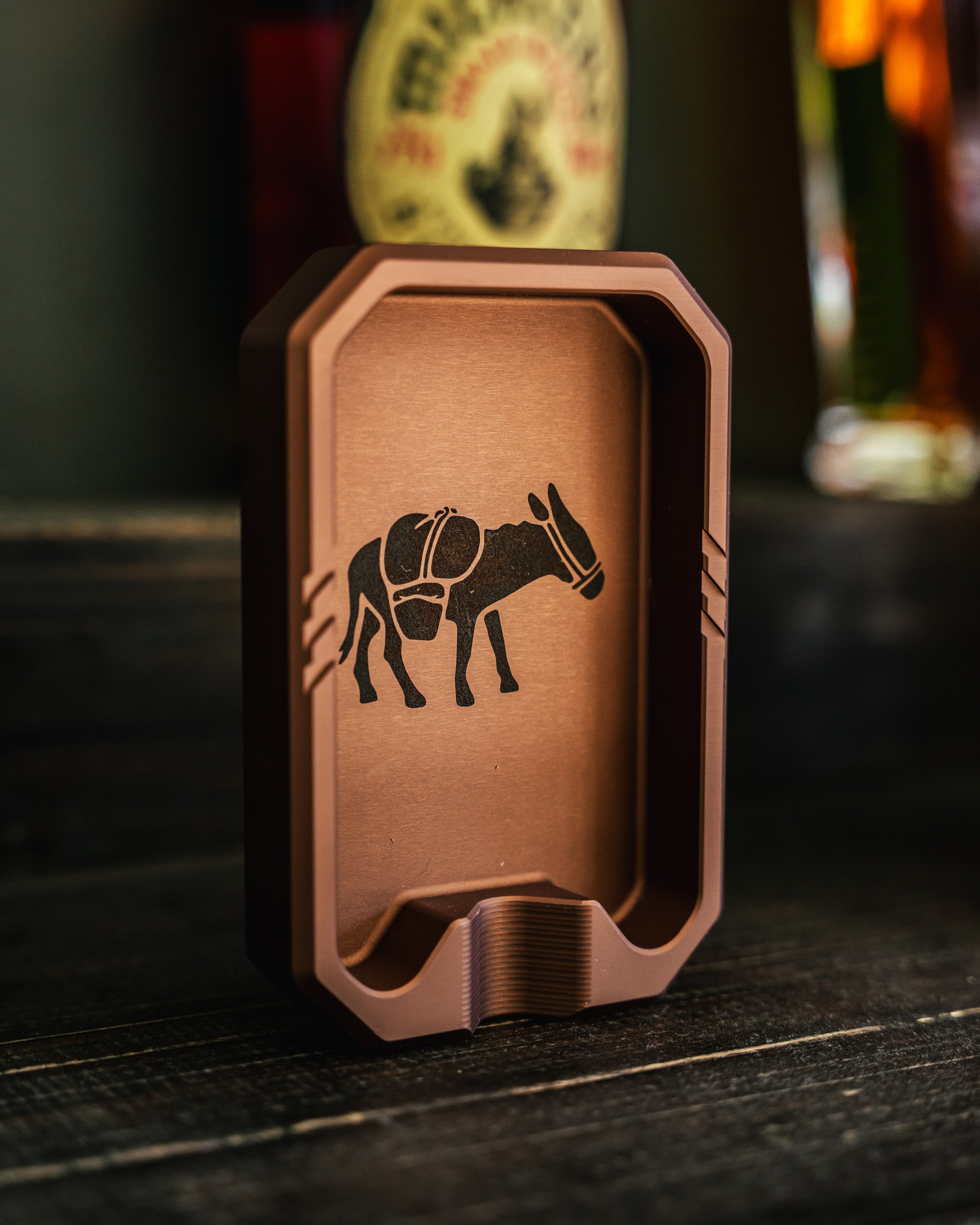 Vice Hardware CC Ass Tray — Laser-Engraved Aluminum, Carry Commission Exclusive