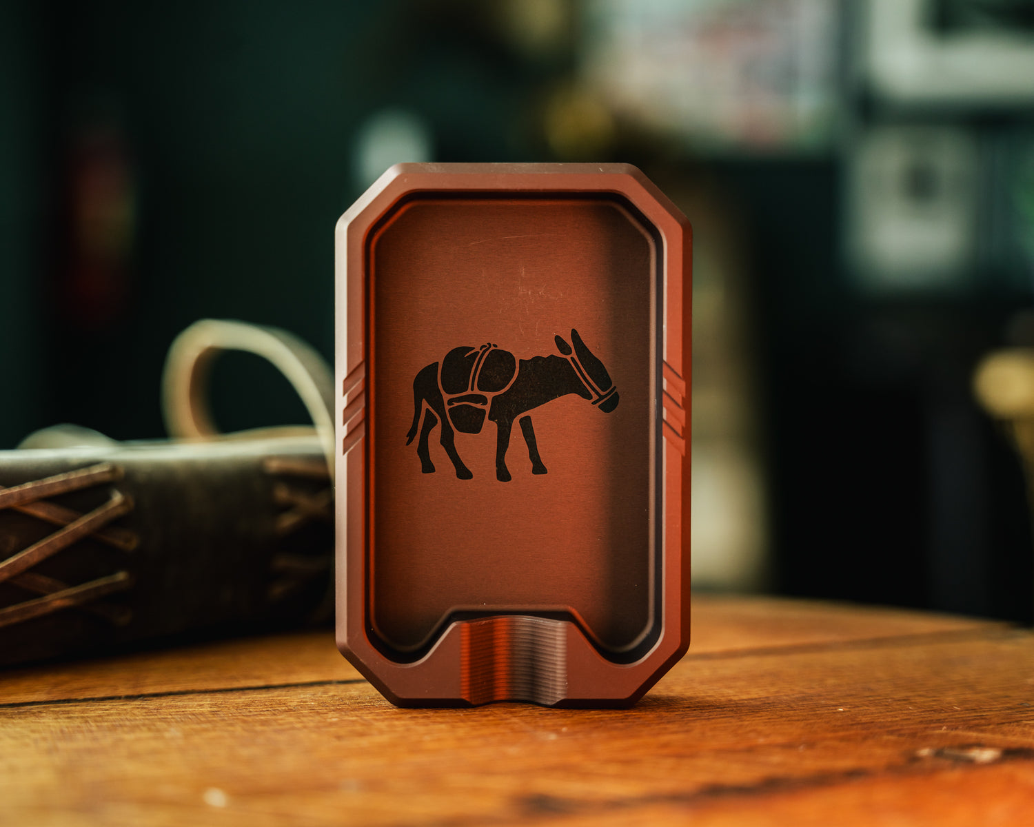Vice Hardware CC Ass Tray — Laser-Engraved Aluminum, Carry Commission Exclusive
