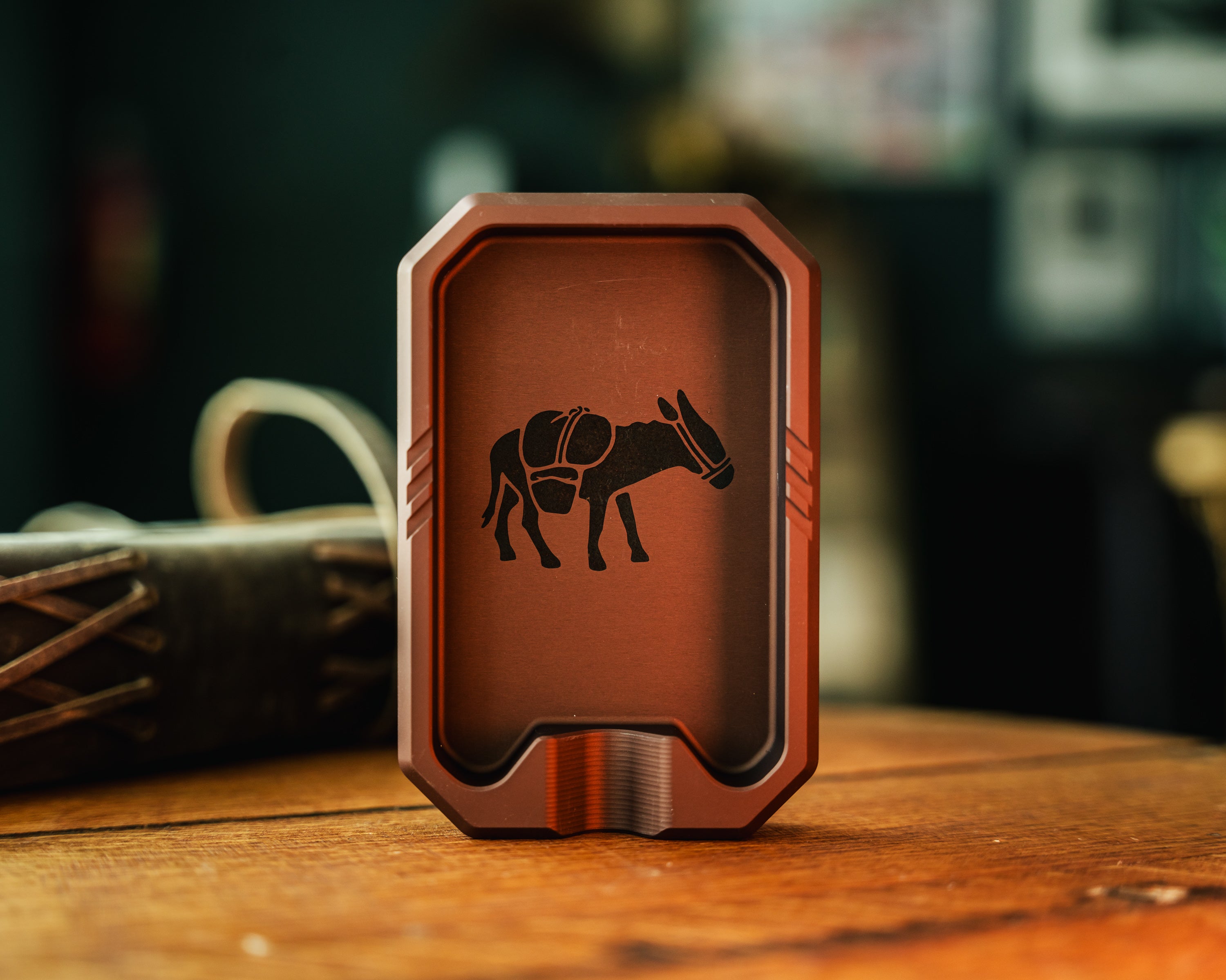 Vice Hardware CC Ass Tray — Laser-Engraved Aluminum, Carry Commission Exclusive