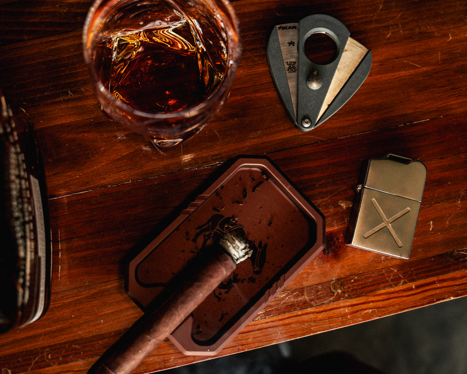 XIKAR Xi2 Cigar Cutter — Granite Silver, Double Guillotine