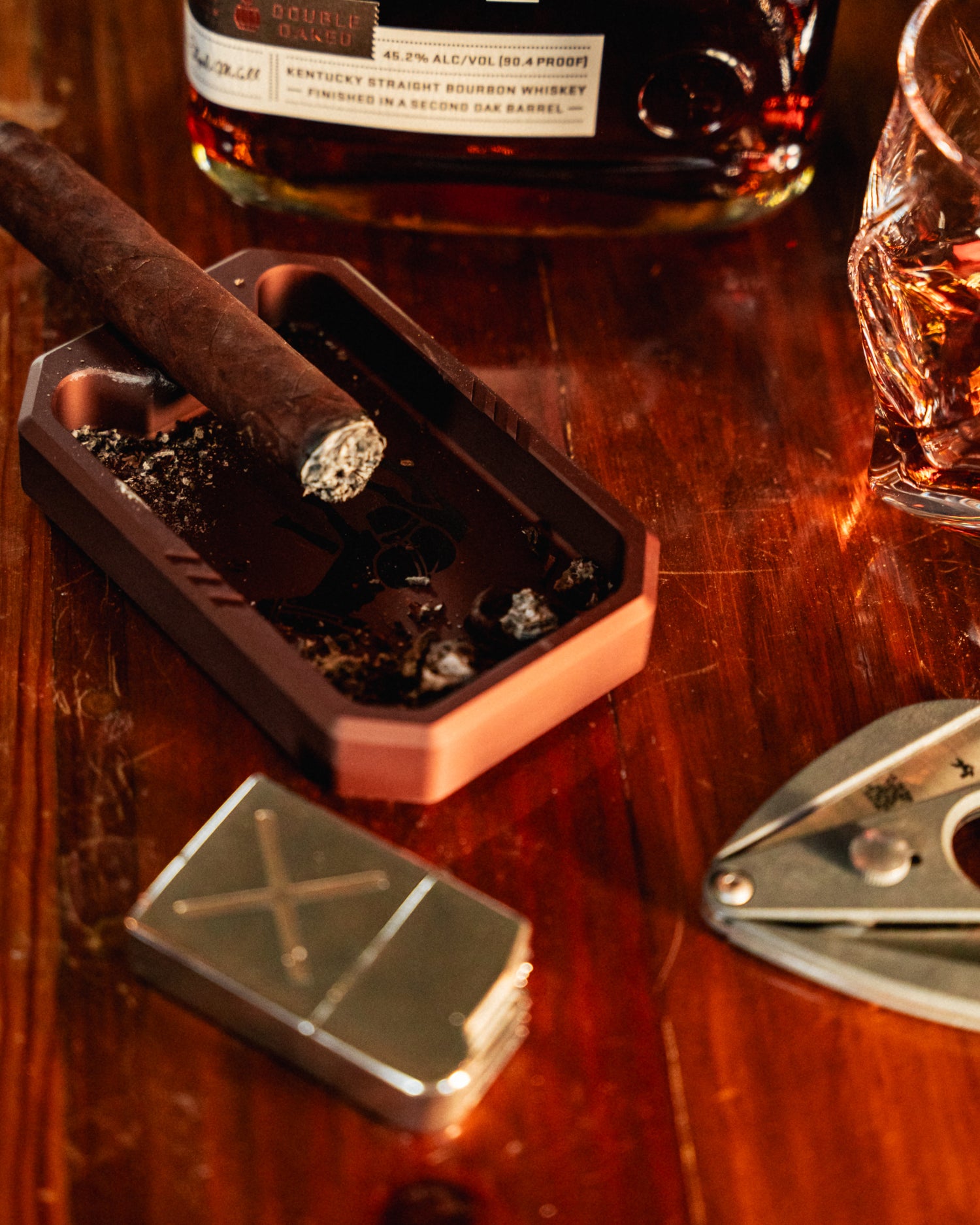 Vice Hardware CC Ass Tray — Laser-Engraved Aluminum, Carry Commission Exclusive