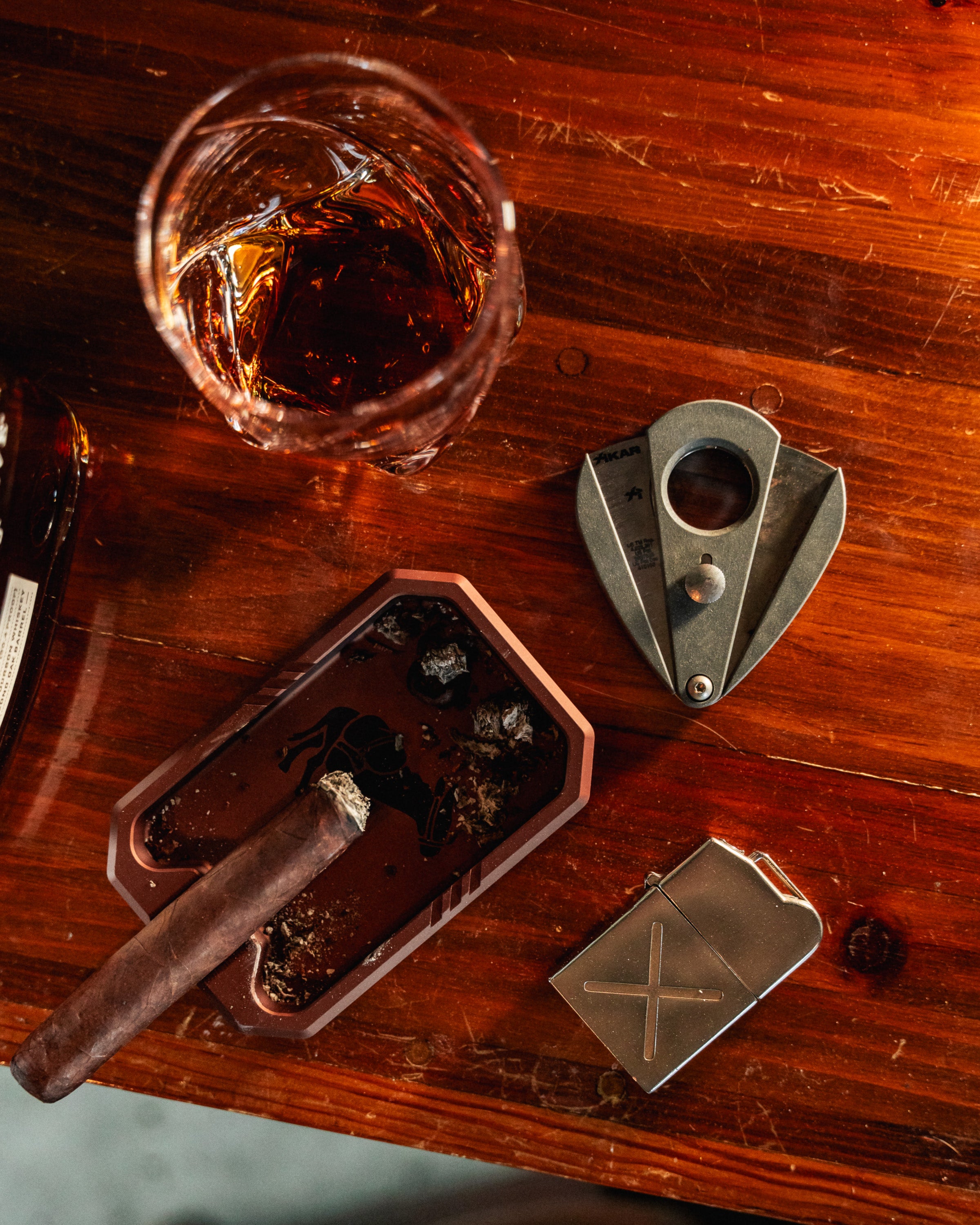 Vice Hardware CC Ass Tray — Laser-Engraved Aluminum, Carry Commission Exclusive