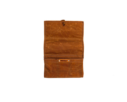 PNWBushcraft Pipe Roll — Waxed Canvas Roll-Up Utility Pouch