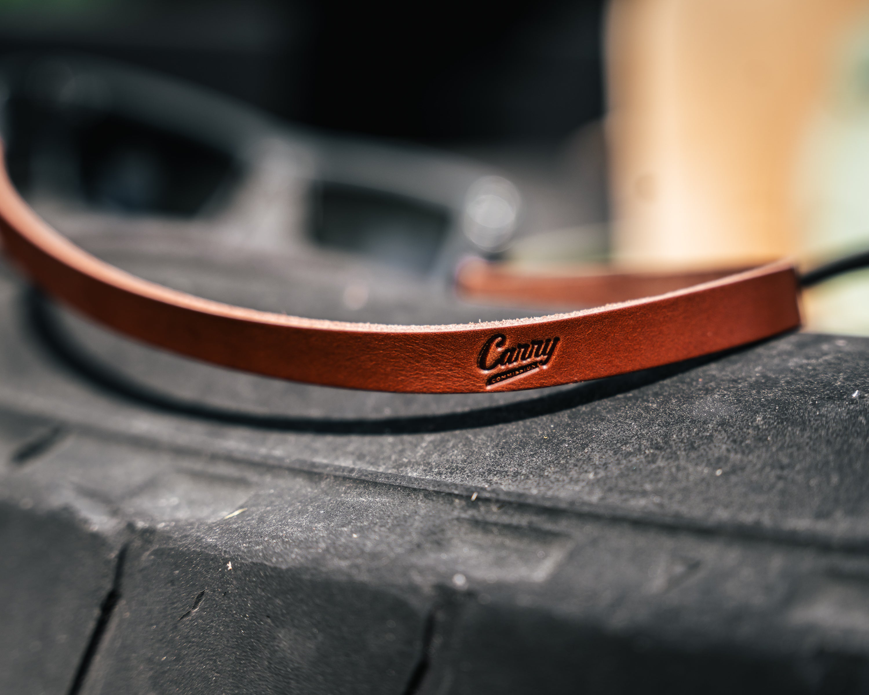 CC Wildr Goods Co. Leather Sunglass Strap