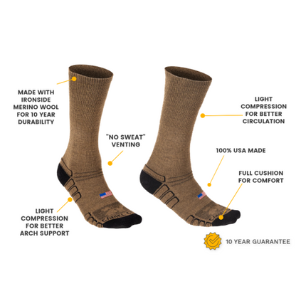 Boot Wool Work Sock