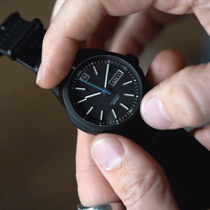 Ti Field Watch Automatic Black